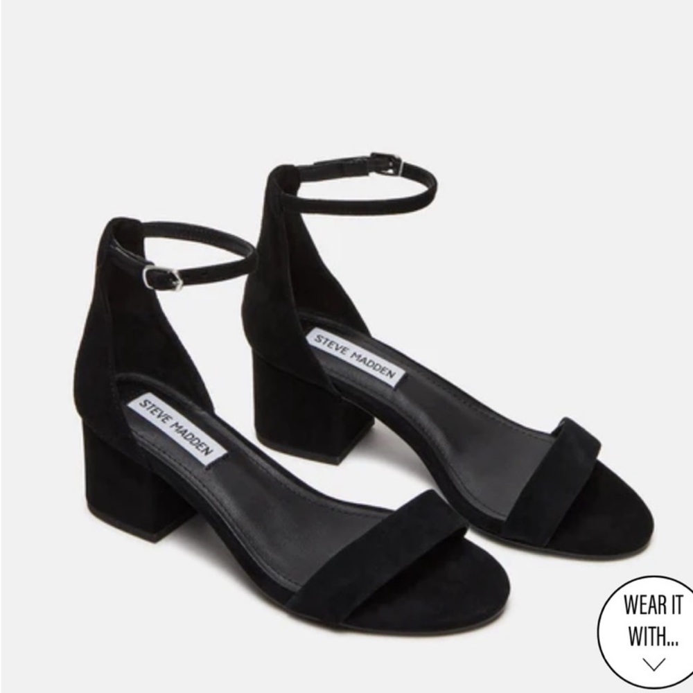 IRENEEW Steve Madden Black heels size 10 - lightly worn